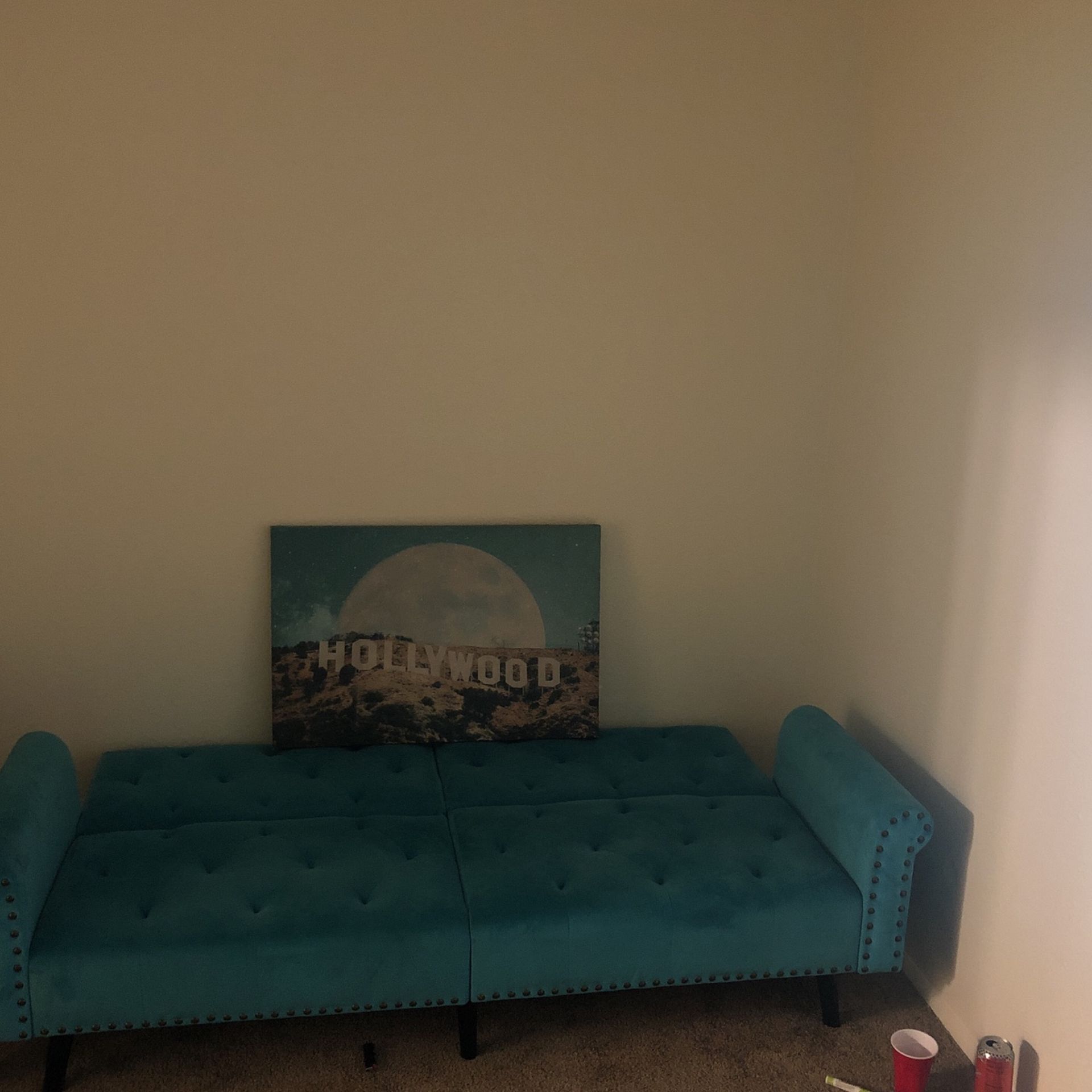 Futon And Wall Art