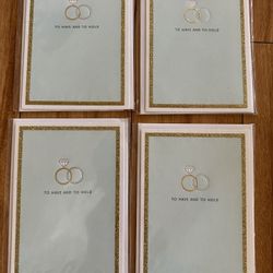 Hallmark Wedding Card, Engagement Card, Bridal Shower Card (To Have and To Hold Wedding Bands)