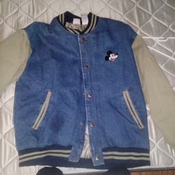 Vintage Mickey & CO Varsity DISNEY Jacket 