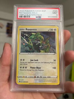 2020 Rayquaza Pokemon TCG NOT THE 2024 REPRINT