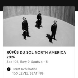 Rufus Du Sol 