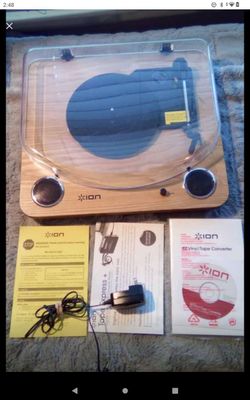 ION MAX LP Record Player (North Arlington)(READ BEFORE MESSAGE)