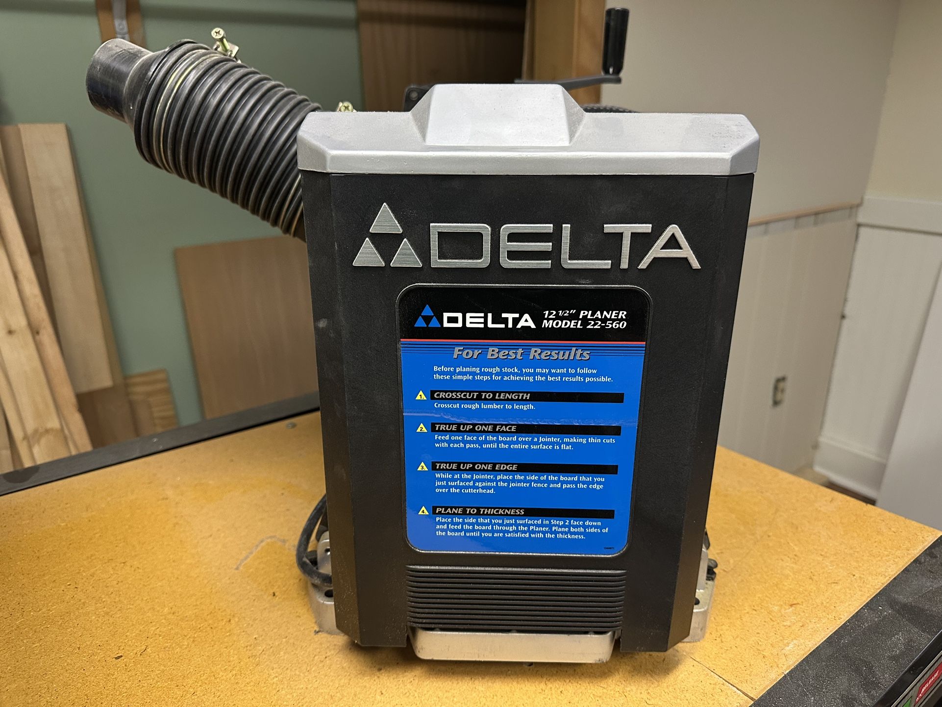 12-1/2” Delta Wood Planer