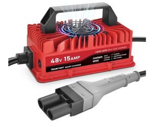 ‏(Brand New in Box)  15 Amp Golf Cart Charger for 48 Volt Yamaha G19-22 Lead Acid Battery with Upgraded 2-Pin Plug /A15-TL-5714