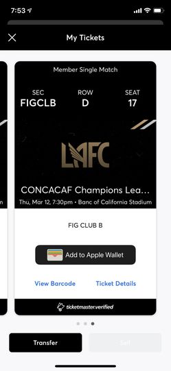 LAFC CONCACAF League 3/12/20 $300