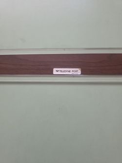 Teledyne Post Drafting Table Straightedge Rail