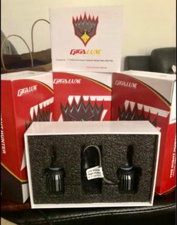 BRAND NEW IN BOX GIGALUX ULTRA HB3 9005 LED Headlight Bulbs, 12000lm Xtreme Bright High Low Halogen Bulb Replacement This is for GIGALUX ULTRA HB3 900