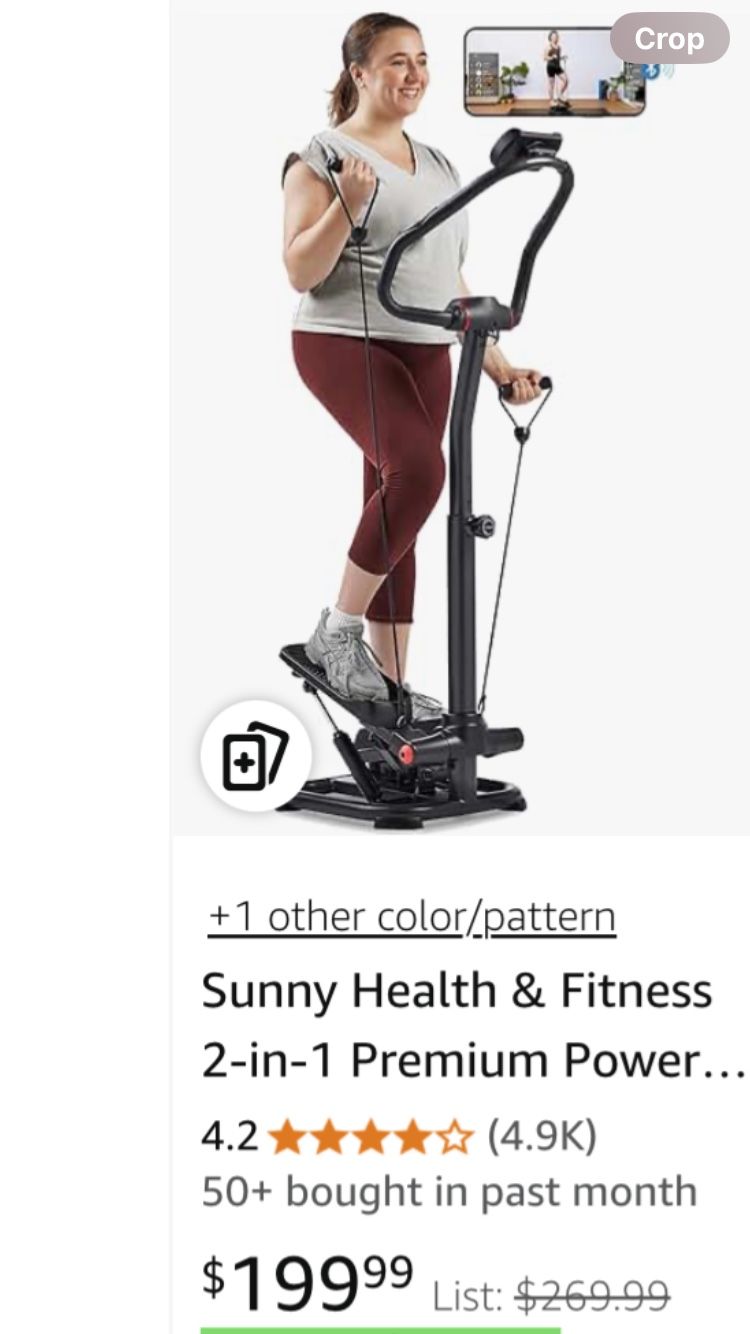 Sunny Health & Fitness Power Stepper New! 