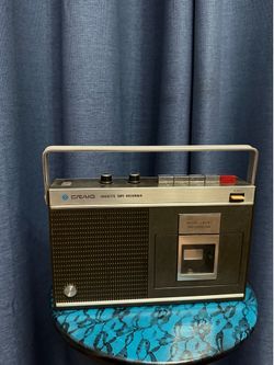 Vintage Craig Model 2611 portable cassette tape recorder from the late 1960s or early 1970s.