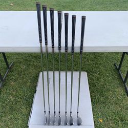 CALLAWAY LEFT HAND IRON SET GOLF CLUBS