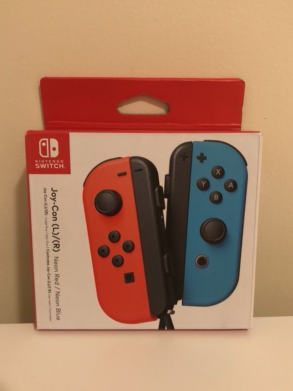 Nintendo Switch Neon Joy Cons