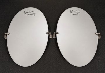 Bathroom mirrors (beautiful) amazing condition (2)
