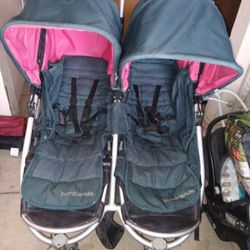Girls Double Stroller 
