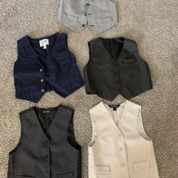 Boy Kids Dress Vests 