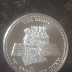 .999 Silver Round Right To Trial By Jury 