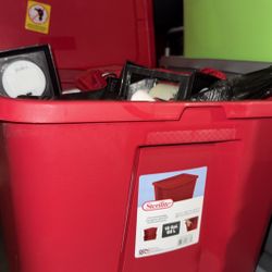 BUNDLE Whole Bin of Christmas Decor