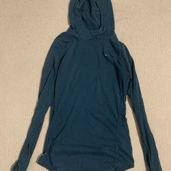 Womens Xs Blue Hoodie Lightweight Nike 