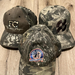3 camo real tree hats caps