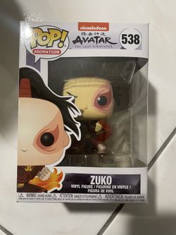 Funko POP! Animation: Avatar the last Airbender ZUKO #538 Vinyl Figure D01