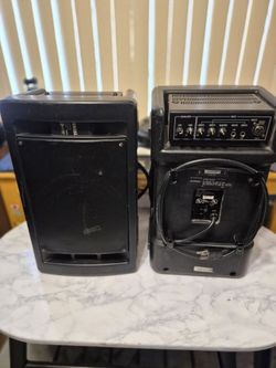 Yamaha powered speakers MS60