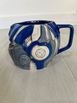 Collection Universal Studios Transformers Optimus 3D Prime Jumbo Ceramic Mug