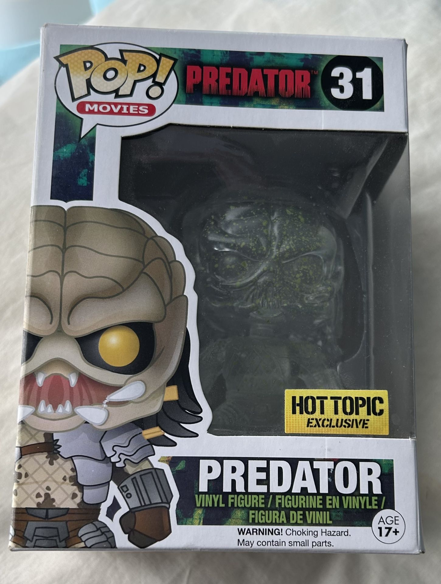 Funko Pop Predator Hot Topic Exclusive