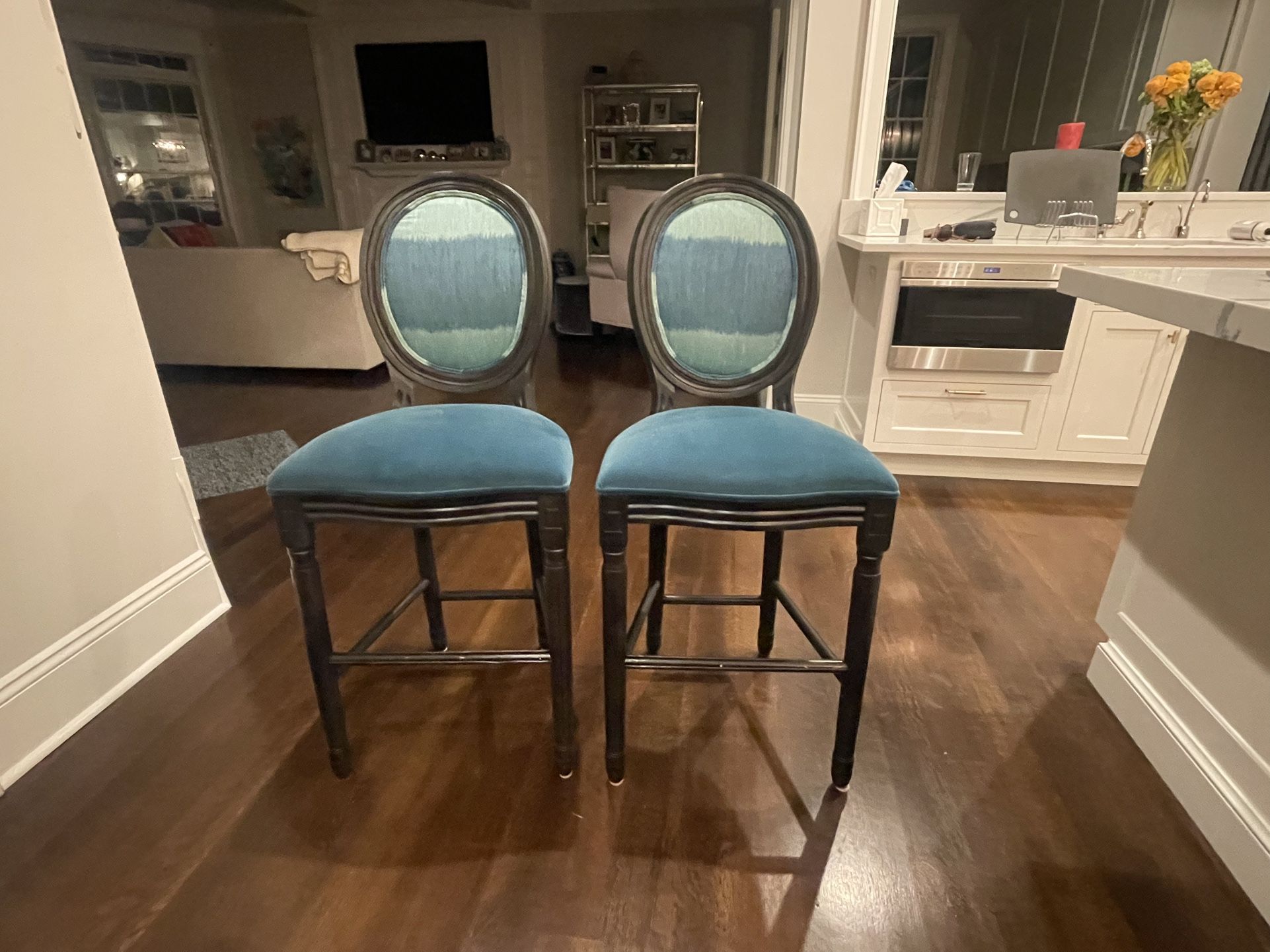 Beautiful Custom Boho Style Counter Stools