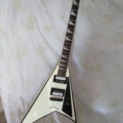 Jackson Randy Rhoads Flying V Guitar Great Condition