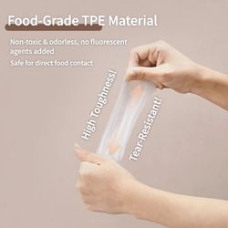 Clear Disposable Food Gloves Food-Safe, Bulk