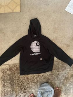 Carhartt Black Graphic Pullover Hoodie