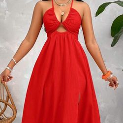 Woman’s Halter Dress