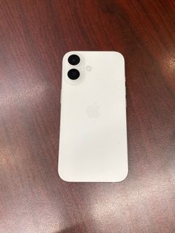 iPhone 16 unlocked 128gb white color