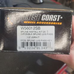 Brand New Spline Lug Luts.