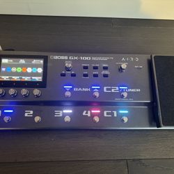 Boss GX-100 Guitar Multi-Effects Processor – Mint Condition