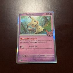 Pokémon cards Halloween(Shiny Mimikyu)