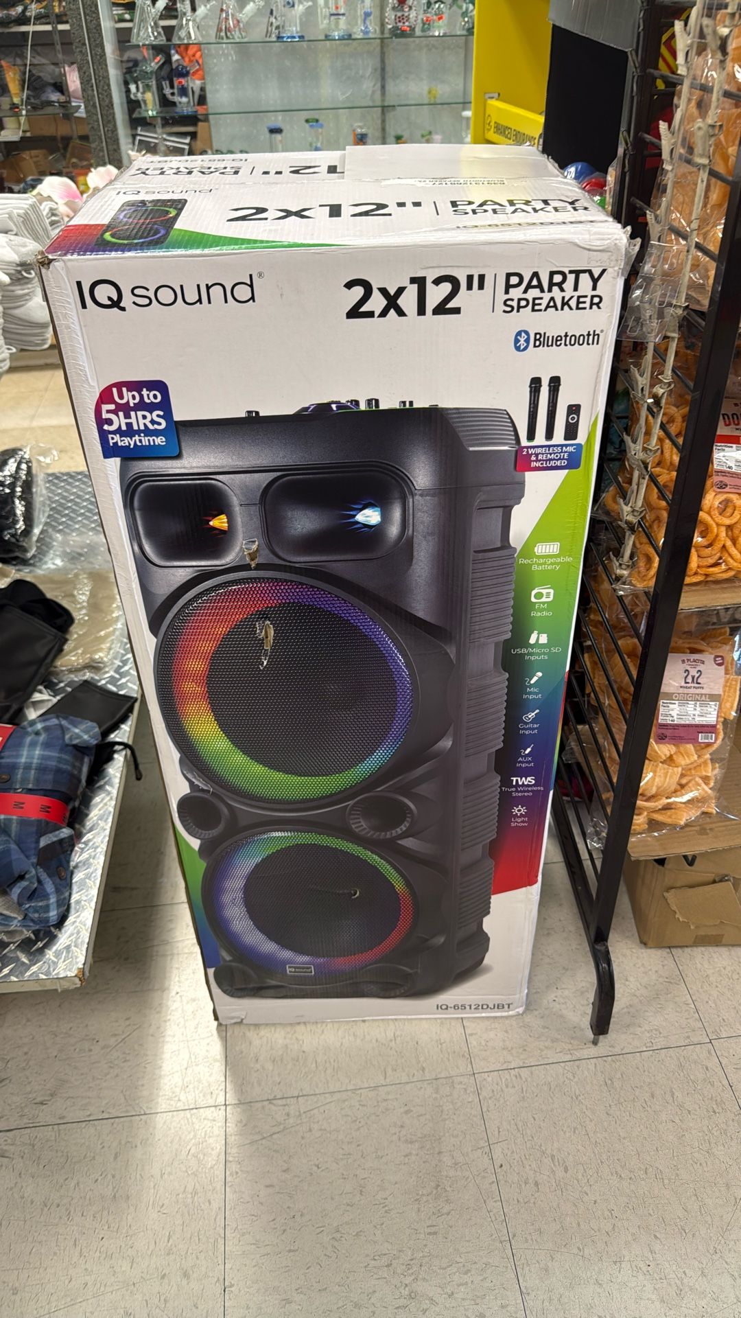 Party Speaker 2X12 Bluetooth