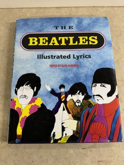The Beatles Illustrated lyrics Hard copy Book