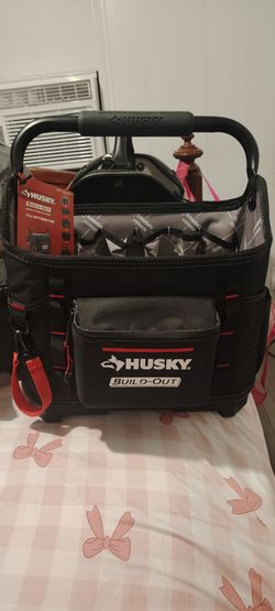 Husky Build-Out 14-Inch Soft-Sided Tool Tote