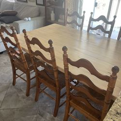 6 dining chairs vintage