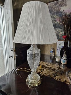 Vintage Crystal Lamp