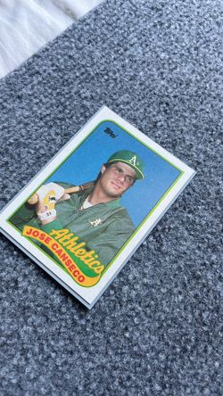 Jose Canseco Error Card - Blobs