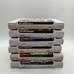 Super Nintendo games (SNES games)