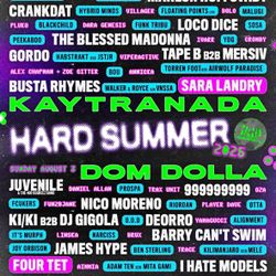1 Hard Summer 2 Day GA Tickets