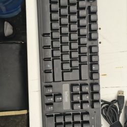 Wired Gaming Keyboard And Mouse 