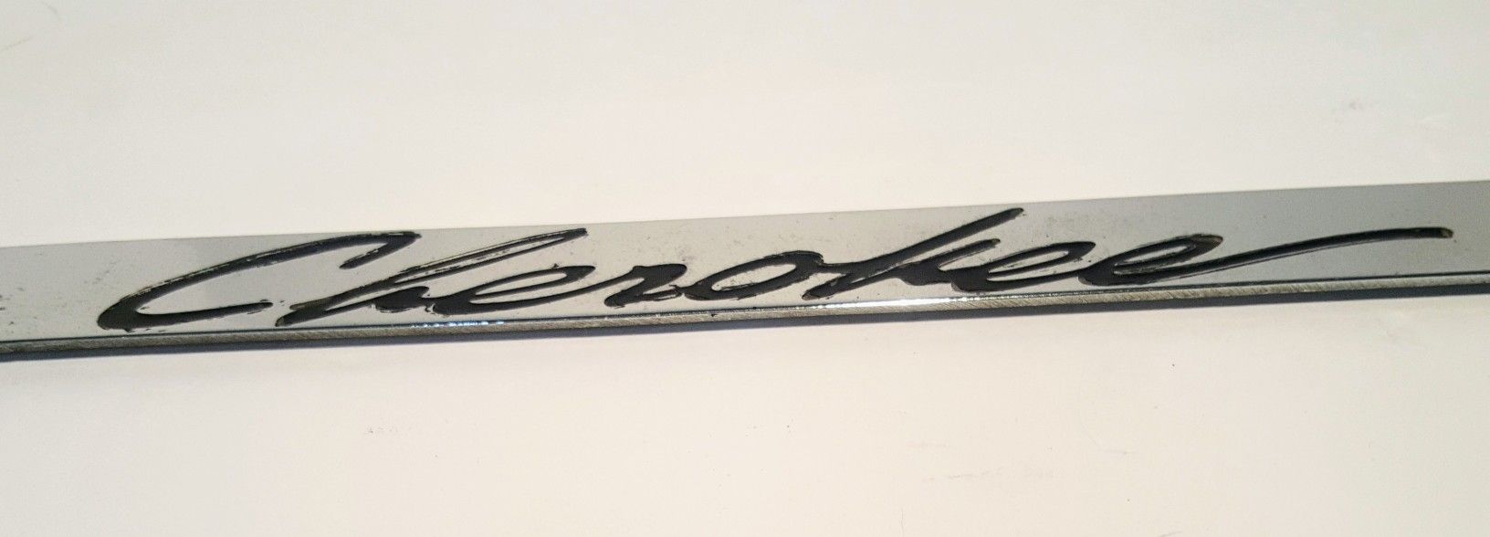 Cherokee Chrome License Plate Frame