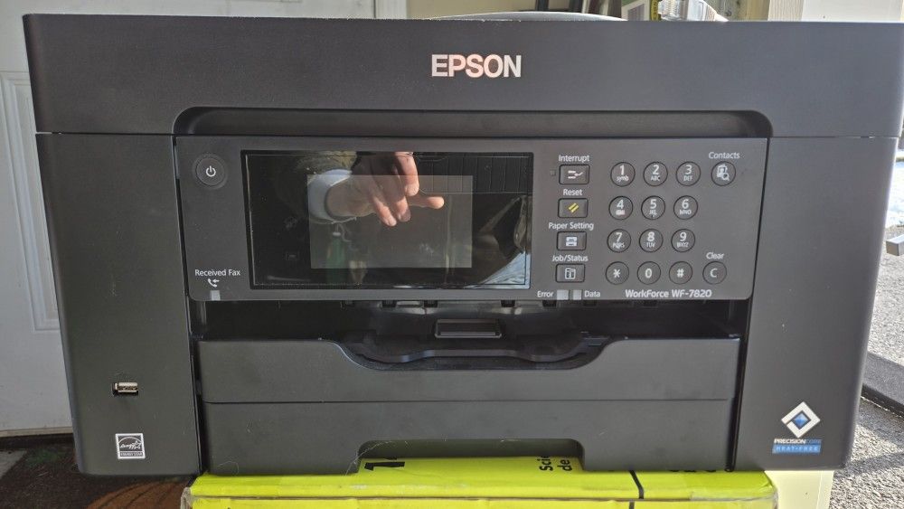 Epson WF-7820 Color All-in-one Inkjet Printer 