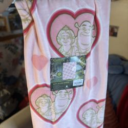 Shrek Valentines Blanket 