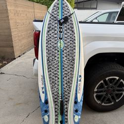 Sushi 5’8 Soft Top Surfboard