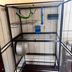 Pet Cage With Accessories 