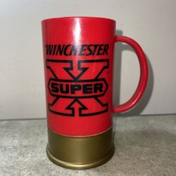 VTG Winchester Super X Big Shot Shotgun Shell Cup/Mug USA 16oz